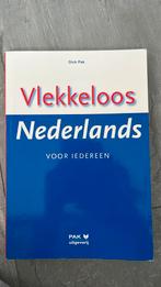 D. Pak - Vlekkeloos Nederlands voor iedereen, Boeken, Schoolboeken, Nederlands, Ophalen of Verzenden, D. Pak
