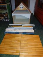 poppenhuis zelf afmaken + meterialen, Ophalen of Verzenden, Zo goed als nieuw, Poppenhuis