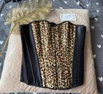 Corset panterprint maat XL, Kleding | Dames, Ondergoed en Lingerie, Uwantisell, Ophalen of Verzenden, Zwart, Body of Korset