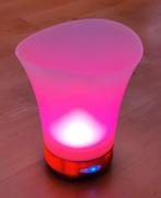 Verlichte Wijnkoeler met Led en Speaker, Kunststof, Minder dan 50 watt, Accu, Overige typen
