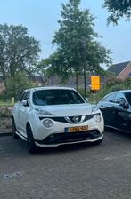 Nissan Juke 1.5DCI 81KW 2015 Wit, Auto's, Voorwielaandrijving, Stof, 1250 kg, Zwart