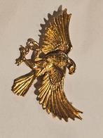Adelaar Pin / Broche - Gouden Kleur, Overige materialen, 4 tot 7 cm, Ophalen of Verzenden, Zo goed als nieuw