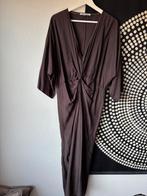 Donkerbruine jurk Co’ Couture, Bruin, Maat 42/44 (L), Nieuw, Ophalen of Verzenden