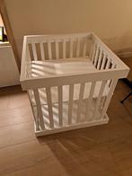 Witte houten box, Ophalen, Gebruikt, Vierkant