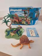 Playmobil T-rex, sachania, brachiosaurus, dimetrodon, Ophalen of Verzenden, Gebruikt, Complete set