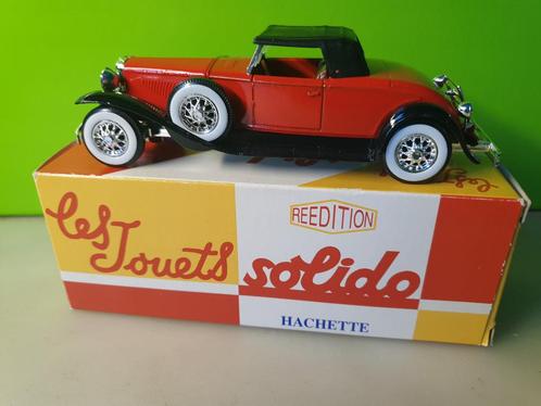 Solido - Duesenberg J [rood] 1/43 MIB, Hobby en Vrije tijd, Modelauto's | 1:43, Nieuw, Auto, Solido, Ophalen of Verzenden