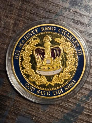 Koning Charles III Kroningsmunt beschikbaar voor biedingen