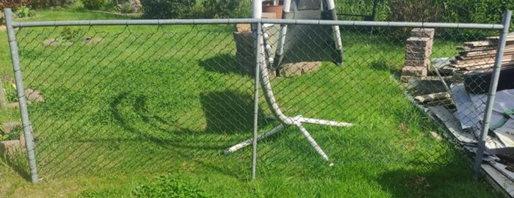 3x landhek, veehek, afzetting huisdieren / kind veiligheid., Tuin en Terras, Tuinhekken en Hekwerk, Zo goed als nieuw, Gaashekwerk