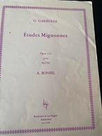 Gariboldi Etudes Mignonnes Fluit - Opus 131, Gebruikt, Klassiek, Dwarsfluit of Piccolo, Ophalen of Verzenden