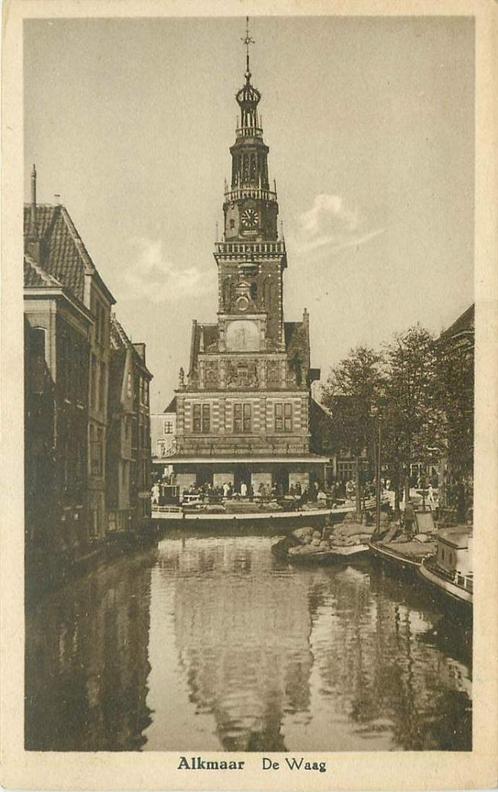 (381-422-039) Alkmaar De Waag, Verzamelen, Ansichtkaarten | Nederland, Noord-Holland, Verzenden