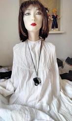 ketting Retro Fotocamera Lens Hanger Curiosa Brocante., Gebruikt, Zwart, Ophalen of Verzenden, Overige materialen