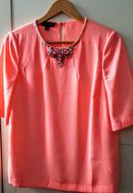 Ted Baker - top met strass steentjes decoratie - mt M, Maat 38/40 (M), Ophalen of Verzenden, Zo goed als nieuw, Korte mouw