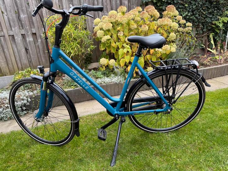 Gazelle Vento C7 1,5 jaar oud ., Fietsen en Brommers, Fietsen | Dames | Omafietsen, Zo goed als nieuw, 56 cm of meer, Handrem