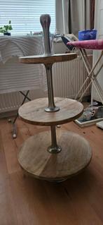 Houten Etagère - 3 Lagen, Ophalen, Gebruikt