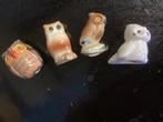 Uil Miniatuur hoog 2.5 cm // per stuk, Verzamelen, Beelden en Beeldjes, Ophalen of Verzenden, Zo goed als nieuw, Dier