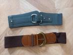 Riem Ceintuur boho stijl 2 stuks nieuw, Kleding | Dames, Riemen en Ceinturen, 80 tot 90 cm, Echt leder, Tailleriem, Ophalen of Verzenden
