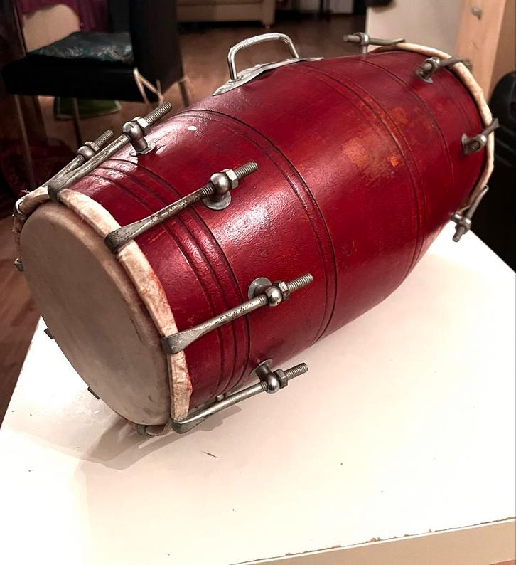 Dholak – Traditioneel Indiaas Percussie-instrument, Muziek en Instrumenten, Drumstellen en Slagwerk, Gebruikt, Overige merken