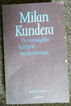 Milan Kundera  De ondragelijke lichtheid van het bestaan, Boeken, Filosofie, Ophalen of Verzenden, Zo goed als nieuw