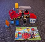 * Duplo 10592 – Brandweertruck, incl doos en boekje *, Verzenden, Gebruikt, Complete set, Duplo