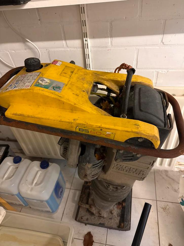 Gebruikte Wacker Neuson BS 60-2 trilstamper, Doe-het-zelf en Verbouw, Reinigingsmachines, Gebruikt, Overige typen, Ophalen