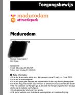 Madurodam ticket voor 15 euro, Eén persoon, Overige soorten