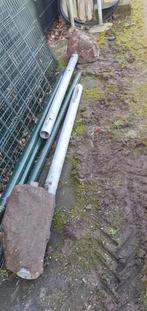 Weidepoort palen, schapenpoort palen, stalen poort palen, Ophalen, IJzer, Sierhekwerk