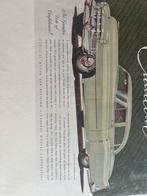 2x Cadillac 1951 originele advertenties – sedan & cabrio, Ophalen, Zo goed als nieuw, Auto's