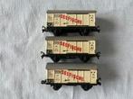 3x Fleischmann DB Seefische goederenwagons, Hobby en Vrije tijd, Modeltreinen | H0, Gebruikt, Wagon, Ophalen of Verzenden, Fleischmann