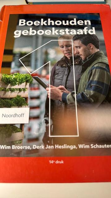 Wim Broerse - Boekhouden geboekstaafd 1 beschikbaar voor biedingen