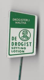 Drogist Maltha speldje, Gebruikt, Niet vindbaar, Niet vindbaar, Speldje of Pin