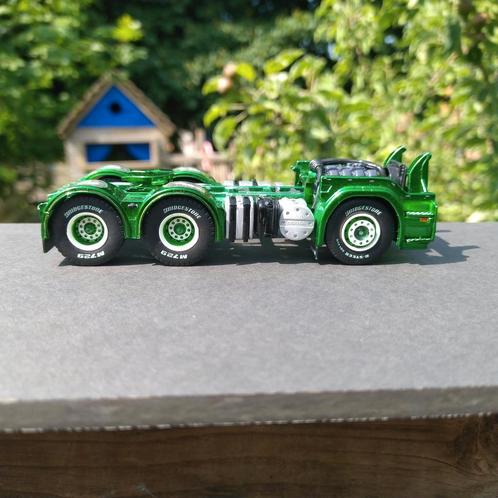 Tekno Scania R6 chassis 6x2, Hobby en Vrije tijd, Modelauto's | 1:50, Zo goed als nieuw, Bus of Vrachtwagen, Tekno, Ophalen of Verzenden