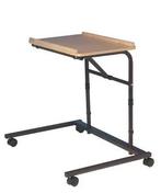 Voorzettafel met beweegbaar blad en wieltjes, Ophalen, Gebruikt, 50 tot 100 cm, Minder dan 50 cm