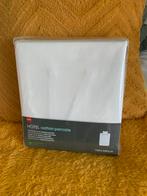 Percale Katoen Dekbedovertrek 140x200/220, Huis en Inrichting, Slaapkamer | Beddengoed, Eenpersoons, Wit, Dekbedovertrek, Nieuw