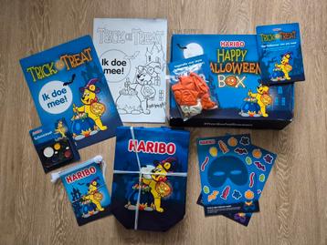 Haribo halloween pakket (zonder snoepjes)  beschikbaar voor biedingen