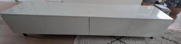 Wit dressoir van goede kwaliteit B 200 H 30 D 40