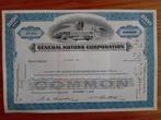 Aandeel General Motors - GM - GMC, Verzamelen, Ophalen of Verzenden, Zo goed als nieuw, Auto's