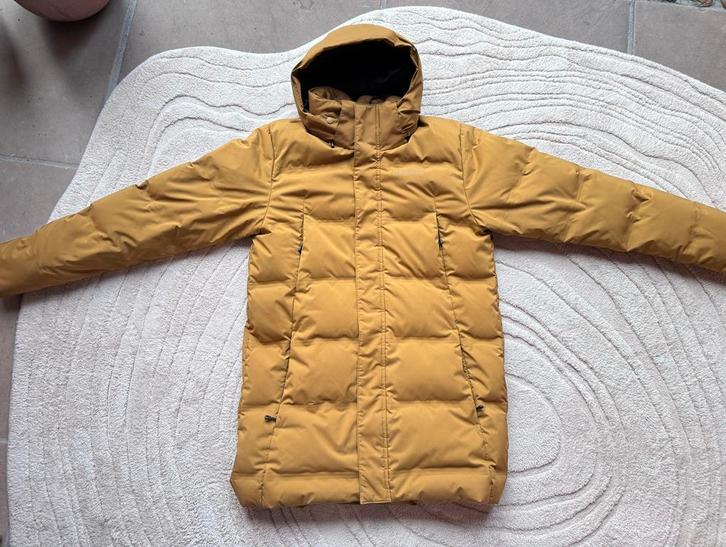 Winterjas Patagonia -Jackson Glacier Parka, Kleding | Heren, Jassen | Winter, Zo goed als nieuw, Maat 48/50 (M), Geel, Ophalen of Verzenden