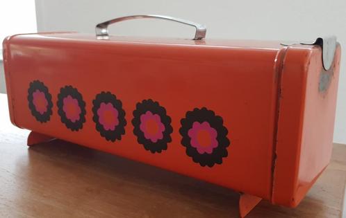 Oranje Brabantia Patrice ontbijtkoekblik - jaren '60 - IGST, Antiek en Kunst, Antiek | Keukenbenodigdheden, Ophalen of Verzenden