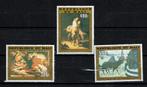 MALI 1980 PF SERIE KERST RELIGIE SCHILDERIJEN KUNST GELOOF, Ophalen of Verzenden, Postfris, Overige thema's