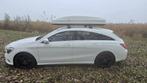 Dakkoffer met dakdragers origineel Mercedes CLA, Auto diversen, Dakkoffers, Ophalen, Zo goed als nieuw