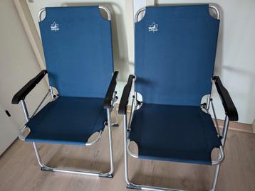 2x Mooie campingstoelen, klapstoelen - Bo-camp beschikbaar voor biedingen