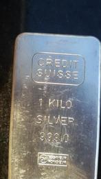zilverbaar kilo baren zilver, Postzegels en Munten, Edelmetalen en Baren, Ophalen, Zilver