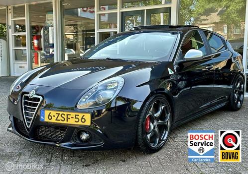 Alfa Romeo Giulietta 1.7 TBi Quadrifoglio Verde Pano, Leer,, Auto's, Alfa Romeo, Bedrijf, Te koop, Giulietta, ABS, Airbags, Airconditioning