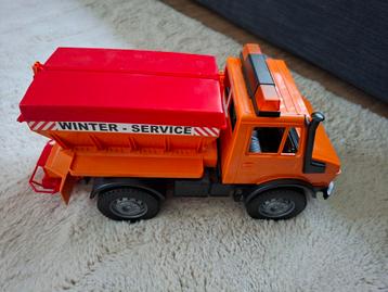 Speelgoed Strooiwagen Winterdienst Bruder beschikbaar voor biedingen