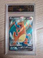 Charizard V 153/172 - Brilliant Stars - AP Grading 8.5, Ophalen of Verzenden, Zo goed als nieuw, Losse kaart, Foil