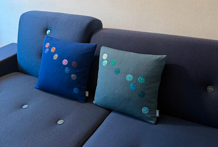 1 Vitra Dot kussen Hella Jongerius Polder Sofa Poldersofa, Huis en Inrichting, Woonaccessoires | Kussens, Zo goed als nieuw, Ophalen of Verzenden