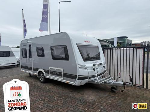 Dethleffs Camper Avantgarde 460 EL Nieuwstaat, Zondag open!!, Caravans en Kamperen, Caravans, Bedrijf, tot en met 3, Treinzit