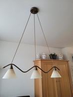 Lampen set woonkamer, Huis en Inrichting, Lampen | Hanglampen, Ophalen, Zo goed als nieuw, Glas, 50 tot 75 cm