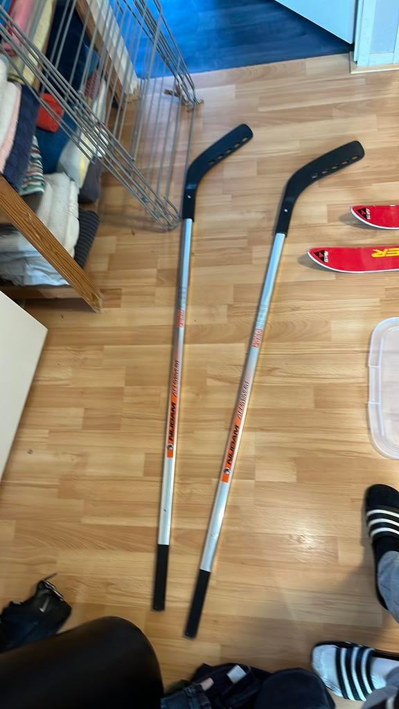 Ijs hockey sticks aluminium, Ophalen of Verzenden, Zo goed als nieuw, Stick