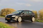 Ford Focus 2.5 20V Turbo 166KW 3D 2006 Zwart nieuwe banden, Auto's, 65 €/maand, Stof, 0 kg, Handgeschakeld